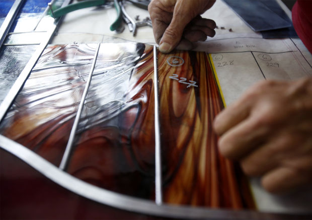 Stained glass artists